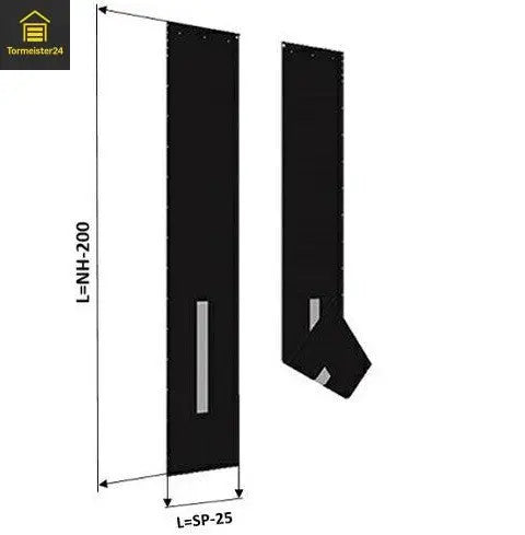 Komplette Seitenplane und Verstärkungsstreifen für Dock-Shelter im Vergleich als Auswahlhilfe für wirtschaftliche Reparaturen an der Laderampe