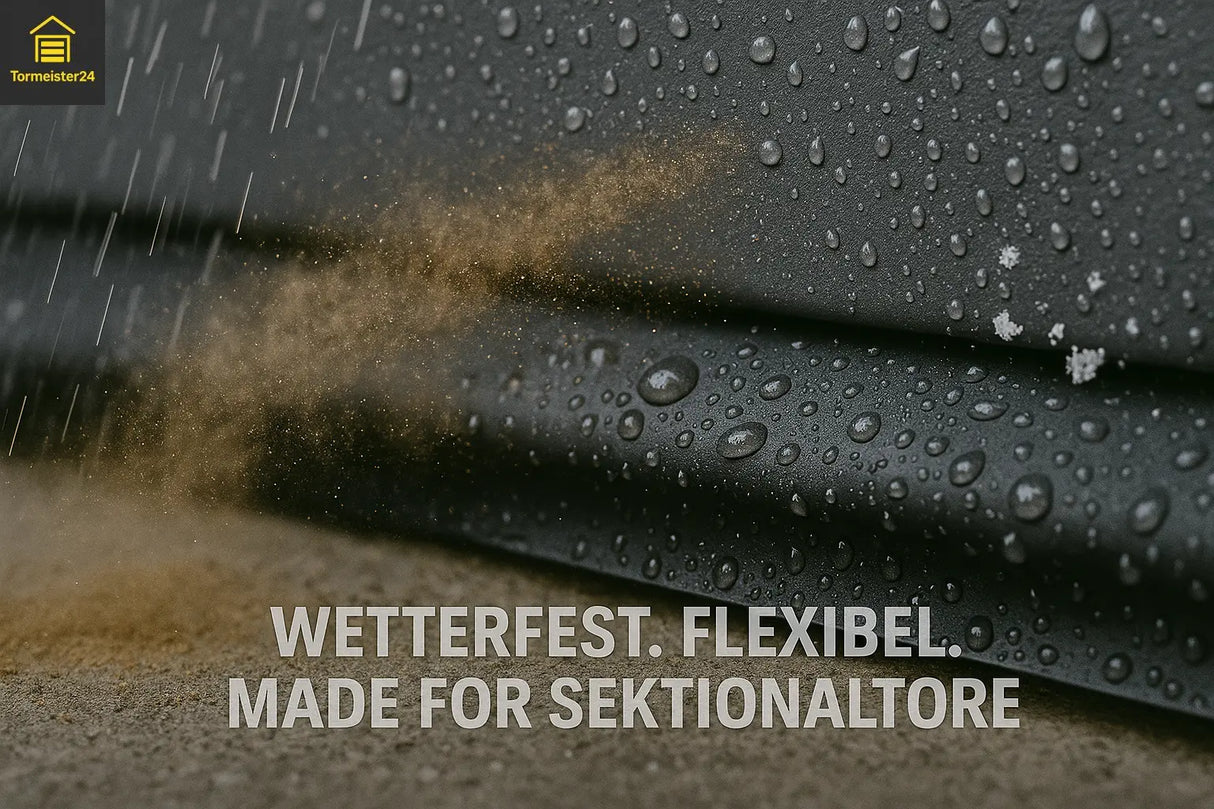 Garagentor Abdichtung Tormeister 24 – hält Wärme drin, spart Heizkosten.