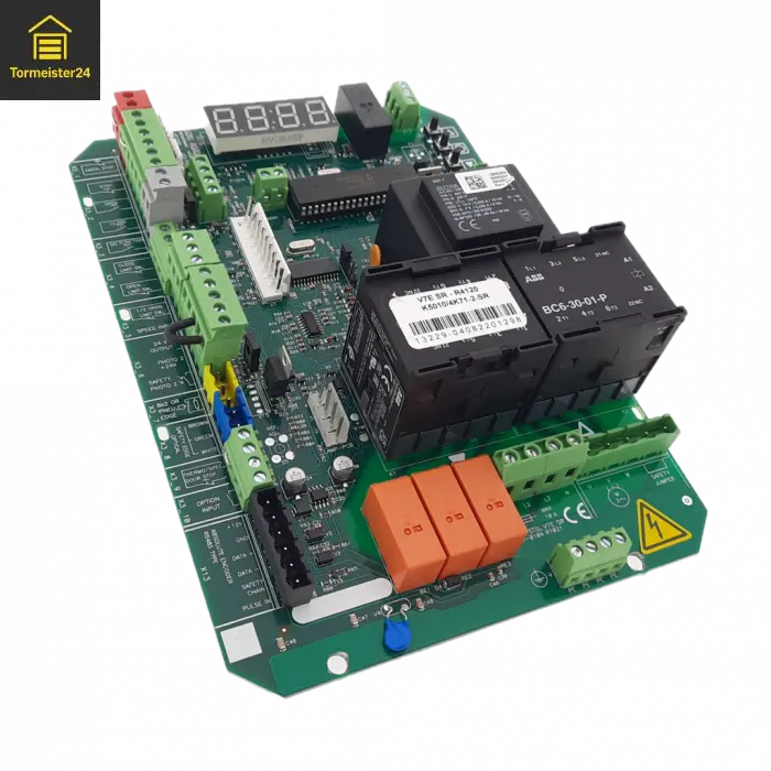 Pro-Line CND1 Steuerungsplatine für Torantrieb
Steuerung Pro-Line CND1 230 V 400 V kompatibel
Ersatzplatine CND1 Pro-Line Garagentorantrieb
Industrietor Steuerung Pro-Line CND1 Platine
Platine Pro-Line Steuerung 1F 230 V / 3F 400 V
Garagentor Steuerungsplatine Pro-Line CND1
Ersatz Steuerungseinheit Pro-Line CND1 Platine
Robuste Steuerungsplatine Pro-Line CND1
Pro-Line CND1 Steuerung für Industrietore
Zubehör Steuerungsplatine Pro-Line CND1