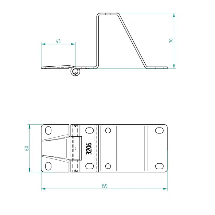 ConDoor ST9V accessoires Fingersafe-Komplettsatz