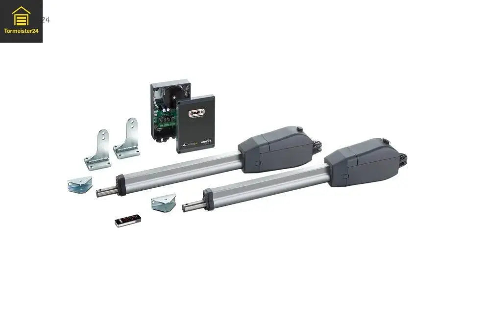 Sommer Drehtorantrieb zweiflügeliges Tor