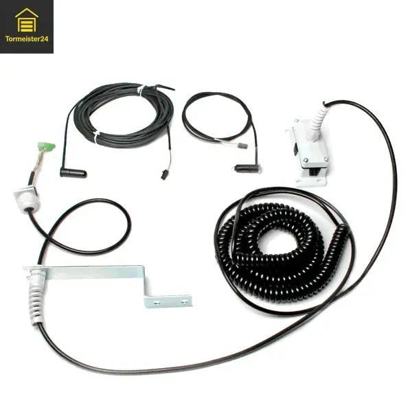 Unterkante Industrietor mit Kontaktleiste (Frontansicht)