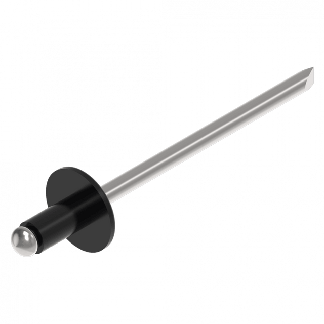 Blindniete 3,2 x 6 mm Schwarz ALU/STAHL Schweighöfer Tore