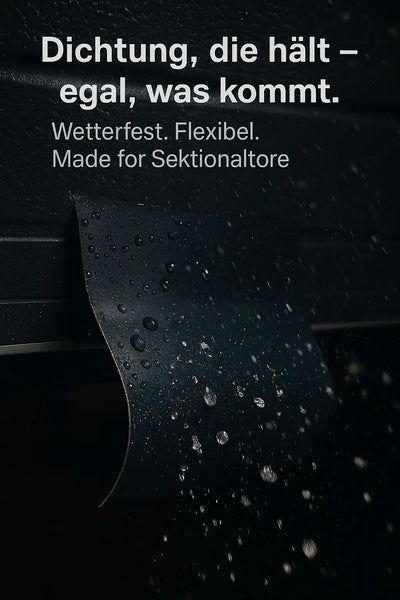 DoorMag kierafdichting B=400 mm – met Edelstahldrahtgeflecht, variable Länge/Farbe Tormeister24 afdichting