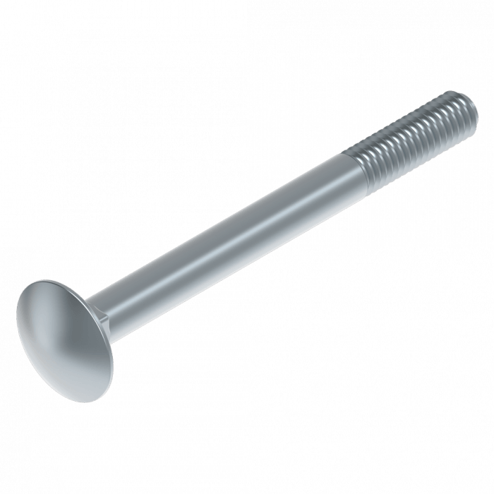 Flachrundschraube M5x55 mm EV 4.6 DIN 603 Schweighöfer Tore