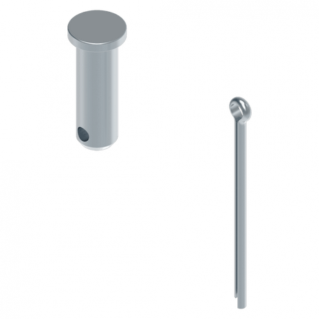 Gabelbolzen für Seilbefestigung Bodenkonsole Schweighöfer Tore