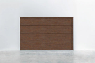 garagedeur Design-Line Cortenstahl – rostige Optik in modernem Industrie-Design