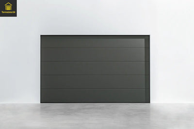garagedeur Design-Line Quartz RAL 7039 – Quarzgrau & natürlich modern Tormeister24 garagedeur