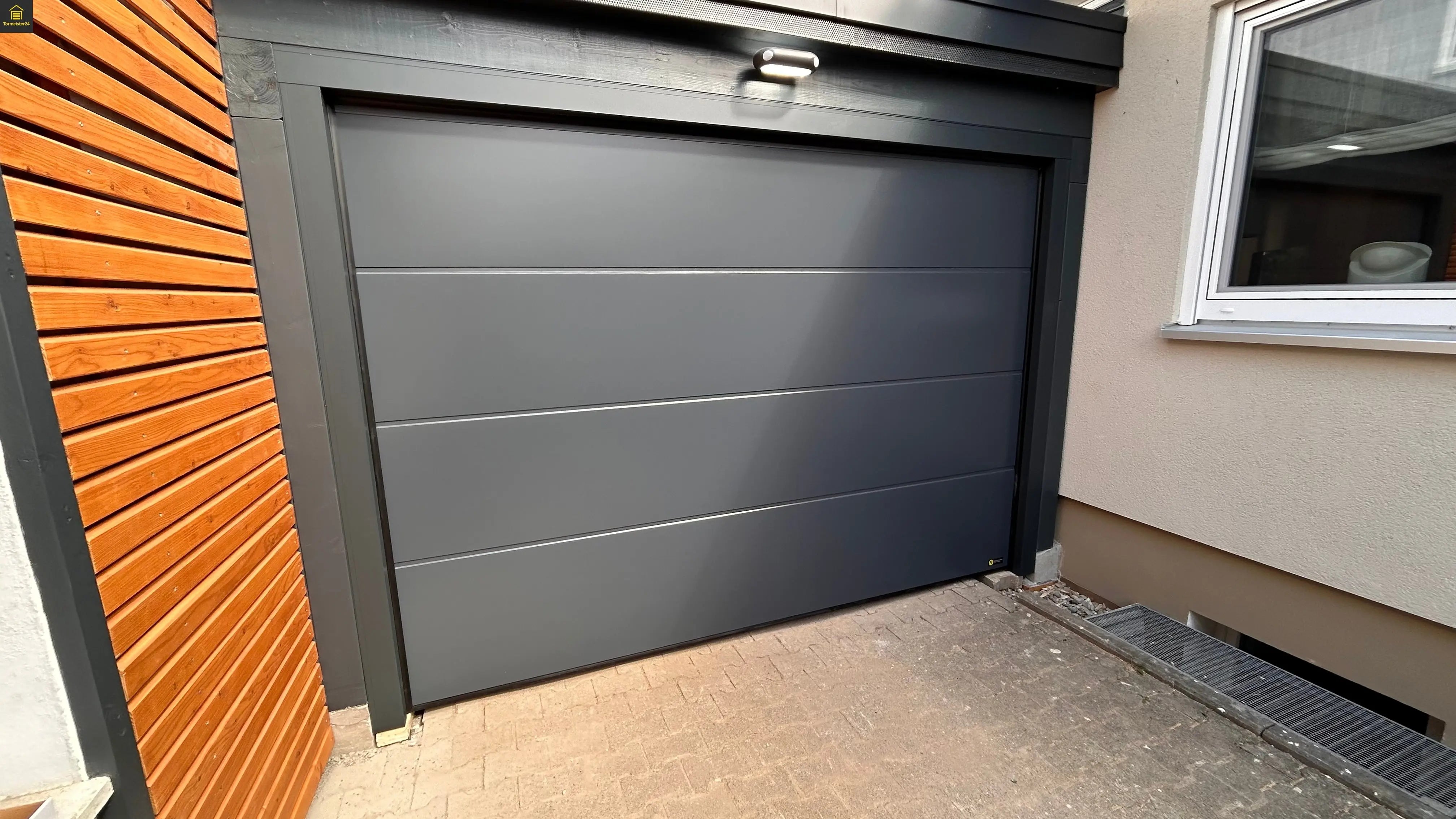garagedeur Anthrazit 2500 x 2125 mm 