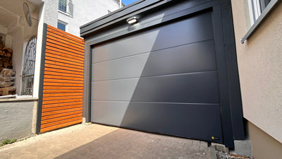 garagedeur RAL 7016 2500 x 2125 mm 
