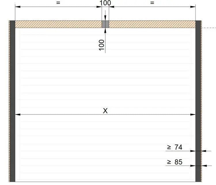 Sektionaltor Stucco Colore RAL 7021 Schwarzgrau mit Garagentorantrieb - Hochwertiges Garagentor - Tormeister24Sektionaltor Stucco Colore RAL 7021 Schwarzgrau mit Garagentorantrieb - Hochwertiges Garagentor