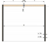 Sektionaltor Stucco Colore RAL 6009 Tannengrün mit Garagentorantrieb - Hochwertiges Garagentor - Tormeister24Sektionaltor Stucco Colore RAL 6009 Tannengrün mit Garagentorantrieb - Hochwertiges Garagentor