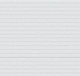 Innenansicht des Garagentors in Verkehrsweiß mit TS100 Laufschienensystem und Hebesicherung.