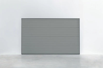 sectionaaldeur Stucco Colore RAL 9006 Weißaluminium met garagedeuraandrijving - hoogwaardig garagedeur - Tormeister24Sektionaltor Stucco Colore RAL 9006 Weißaluminium met garagedeuraandrijving - hoogwaardig garagedeur