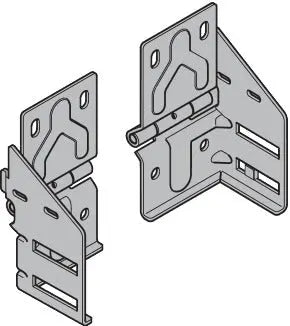 rolsteun RB017 Links, verzinkt (voor poorten LZ<(><<)>=5500)