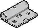 rolhouder RH002, RAL 9002
