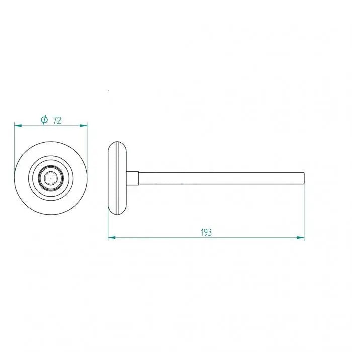 looprol lang 3" Zoll - Tormeister24Laufrolle lang 3" Zoll