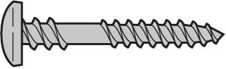Linsenkopfschraube, Blech / Spax-Gewinde 6,5 x 35
