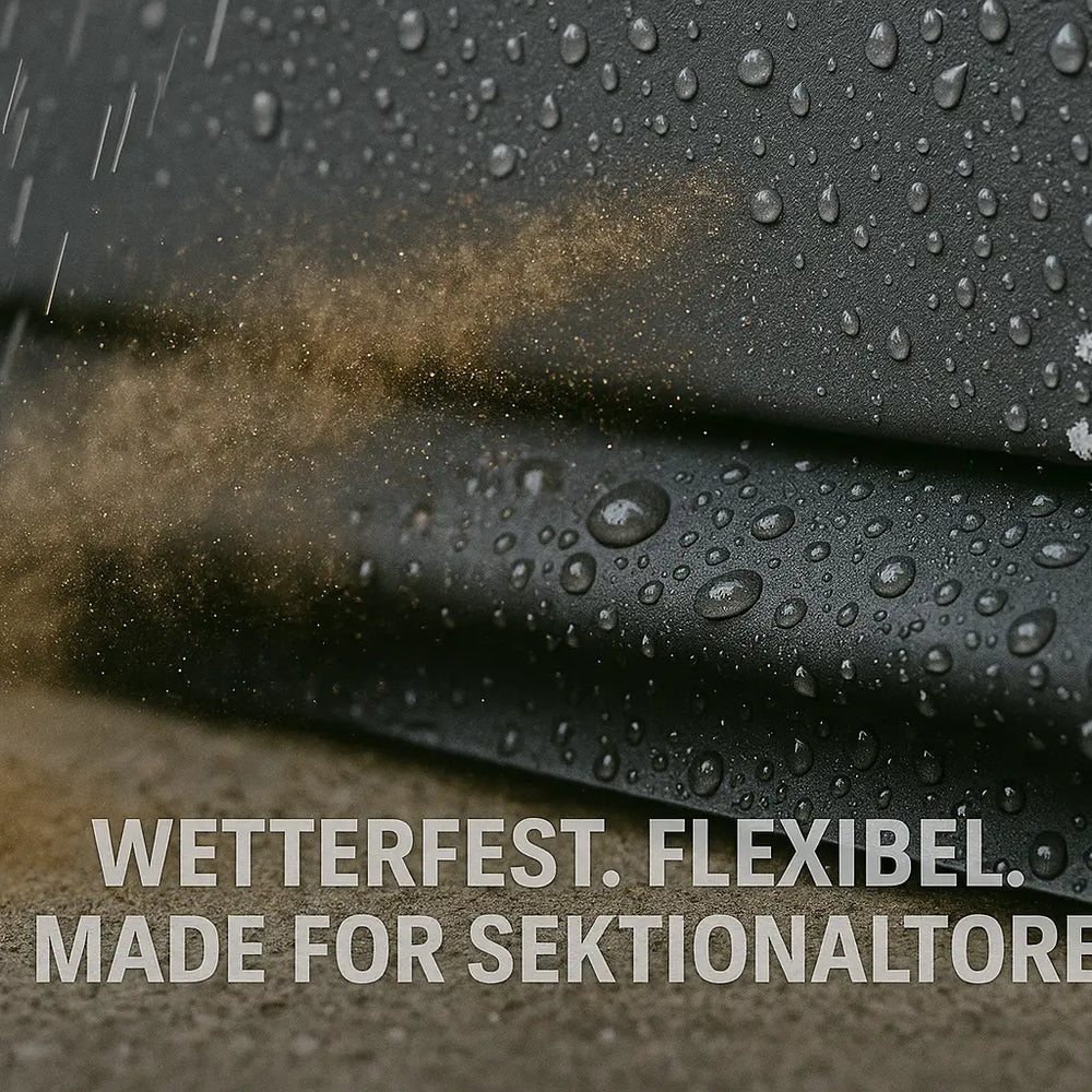 Garagentor Abdichtung Tormeister 24 – hält Wärme drin, spart Heizkosten.