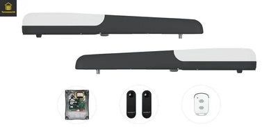 Marantec Comfort KRA2324E Drehtorantrieb set voor 2-flügeliges poort bis 3 m

24V Drehtorantrieb met Encoder en 868 MHz bi.linked afstandsbediening

Marantec KRA2324E set met besturing CBX20324L en fotocel

2-flügeliger Drehtorantrieb 1500 N voor Flügeltore