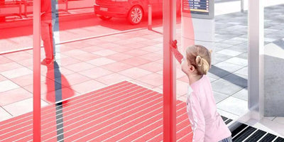 Marantec LZR-FLATSCAN SW laserscanner voor vleugeldeuren en vouwdeuren, 2er-set Marantec