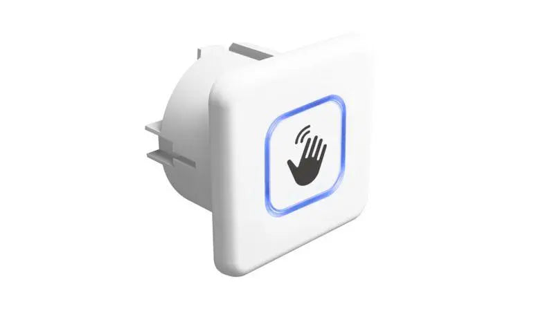 Radar-Taster Unterputz wit voor deur- en deurbesturing