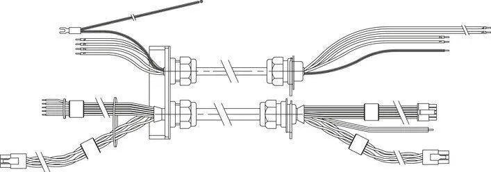 Marantec set sectionaaldeuren bis 30 m², 230 V-AC motor, 110 Nm, 24 min-1, AWG, met frequentieregelaarbesturing CS 320 FU Marantec