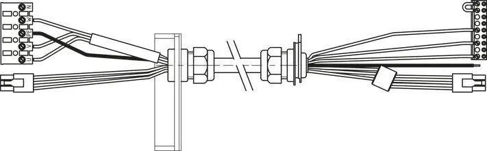 Marantec set voor sectionaaldeuren tot 45 m², 400 V-AC motor, 120 Nm, 19 min-1, AWG, met magneetschakelaarbesturing CS 320 Marantec