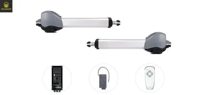 Marantec  Set für 2-flügelige Drehtore bis 2,5 m inkl. 1 x Handsender Tormeister24 Drehtorantriebe