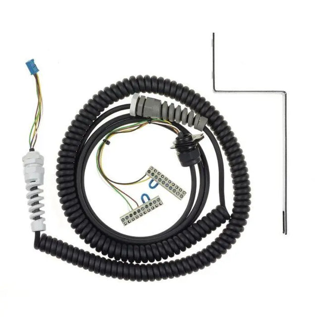 Marantec Spiralkabel 5x0,25 mm² - 1,6 m mit Stecker für Torblatt-Anschlussdose Marantec