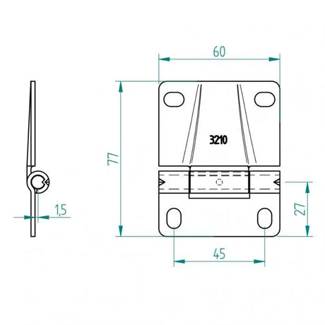 Tormeister 24 Kingspan Mittelscharnier Industrie
