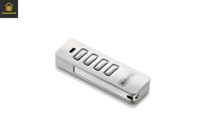 SOMMER Pearl Vibe Handsender – 4-Befehl, 868,95 MHz, mit Vibrationsfeedback Tormeister24 Handsender