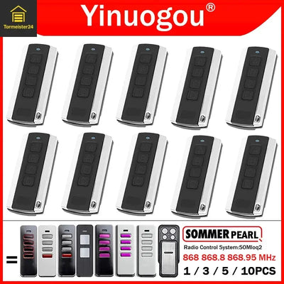 SOMMER Pearl Fernbedienung YNG158 868 MHz

handzender SOMMER Pearl YNG158 SOMloq2

SOMMER handzender 4-Kanal Rollingcode

SOMMER Pearl Fernbedienung 128 Bit AES

SOMMER Funkhandsender YNG158 voor garagedeur

SOMMER Pearl handzender 868 MHz Ersatz

SOMMER handzender YNG608 kompatibel Modelle

SOMMER Fernbedienung Pearl Twin Vibe Status

SOMMER YNG158 handzender voor SOMloq2-System

SOMMER Pearl Rollingcode handzender 4-Tasten
