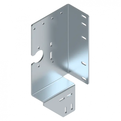 zijlagerconsole open 152 mm/Z15 Links
