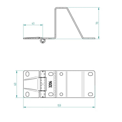 ConDoor ST9V accessoires Fingersafe-Komplettsatz