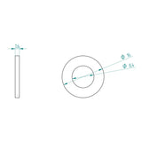 Verschlussring M8 Schweighöfer Tore