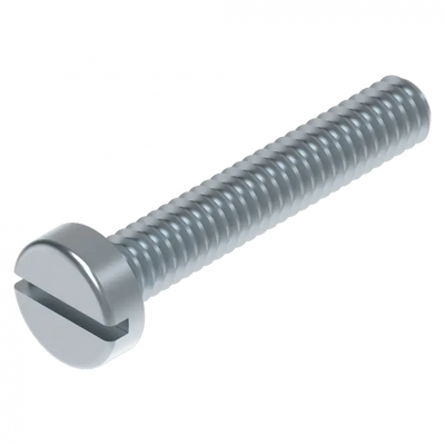 Zylinderschraube met Schlitz M2x12 Schweighöfer poorten